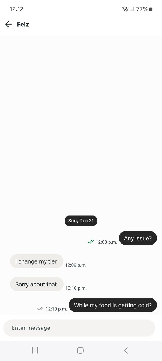 BrunellePaul's tweet photo. 40.00 pizza comes cold and over an hour later because driver decided to change his tire. @SkipTheDishes won't give me a refund. I was a gold member.  @ConsumerReports @DoorDash #badservice #CustomerServiceFail https://t.co/iiWVz0FsWh