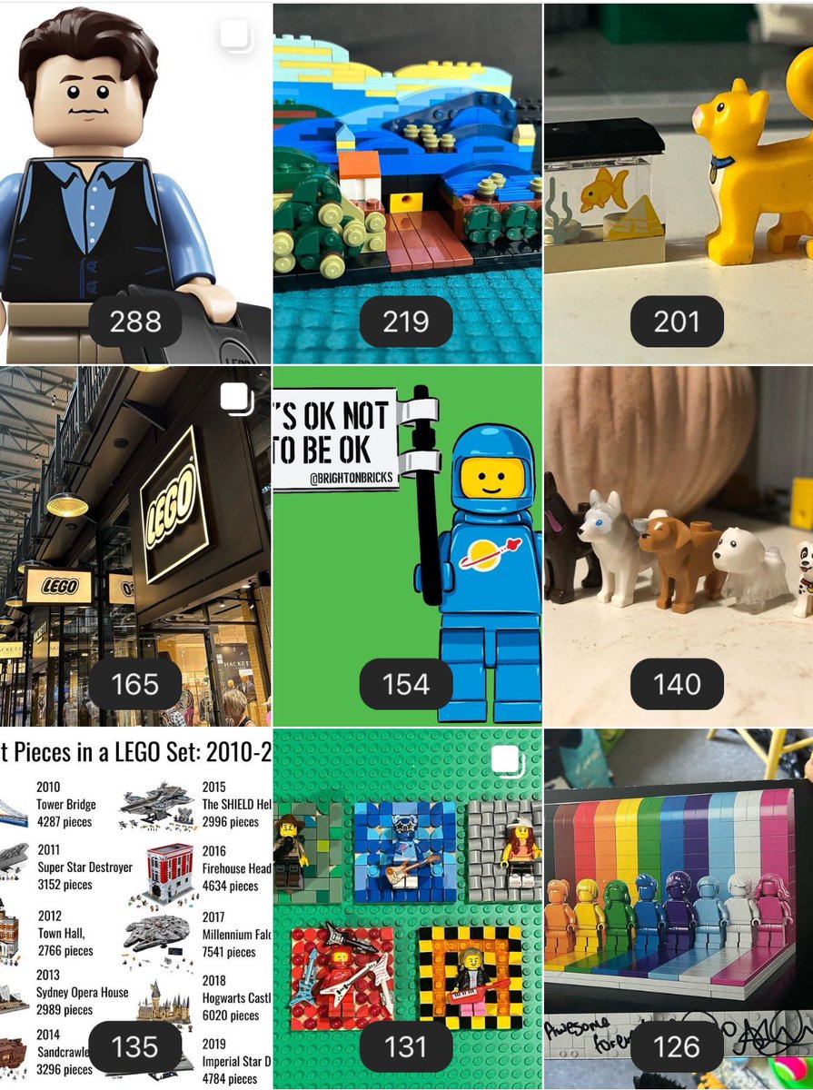 BrightonBricks's tweet photo. Happy New Year everyone 

Here are my top 9 pics on Instagram for 2023

Come and follow me https://t.co/6ItPKE6CpX
