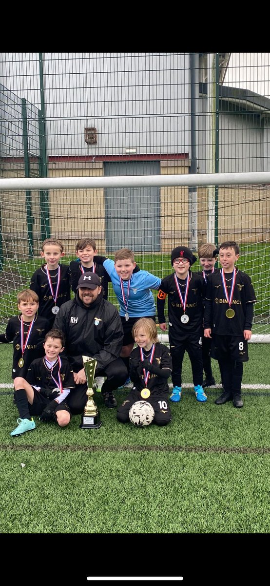 FGSLazioFC's tweet photo. Brilliant today from the lads winning their first champions trophy of  @NWPrem tournament.
Everyone putting 💯 effort and couldn’t be happier for the way we played and come away with the win. 🏆🏆🏆🏆. We’ve Come such a long way in 7 months turning into a great little team. https://t.co/8kM47q0MKb