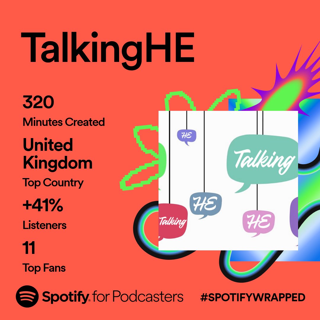 santanuvasant's tweet photo. Thanks for listening, I've been @santanuvasant and this has been @TalkingHEpod in 2023 #SpotifyWrapped #Podcast - Top Episode of the Year @AntMHistory - Strategic Planning in #HigherEducation 👏see you in 2024 for more #TalkingHE [scheduled post] https://t.co/7nFTI6qK9O
