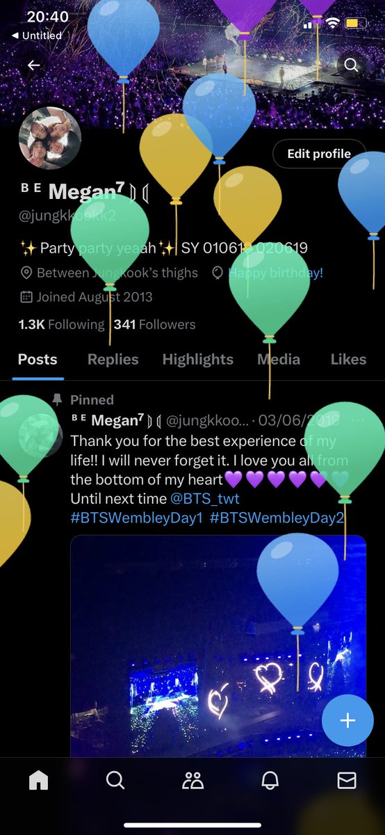 It’s my birthday 🥳🥳