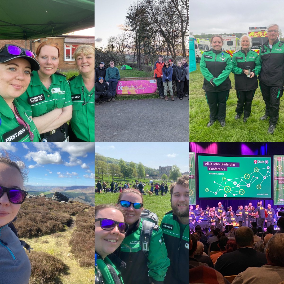 A year in green and a lot of outdoor gear!! What a year it has been! Thank you to all my St John Colleagues it’s been another wonderful year! Happy New Year #SJA #MySJADay #SJAYouth #SJADofE