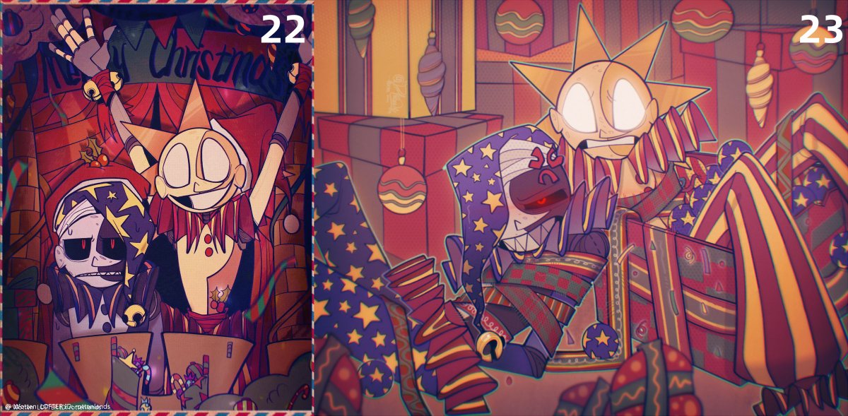 DAwheels_W's tweet photo. 👈2022｜2023👉
#fnafsecuritybreach #sundrop #moondrop #sundropfnaf #fnafsb #Moondropfnaf #sun #moon #Fanart #marryChristmas https://t.co/Hintdbs4rn