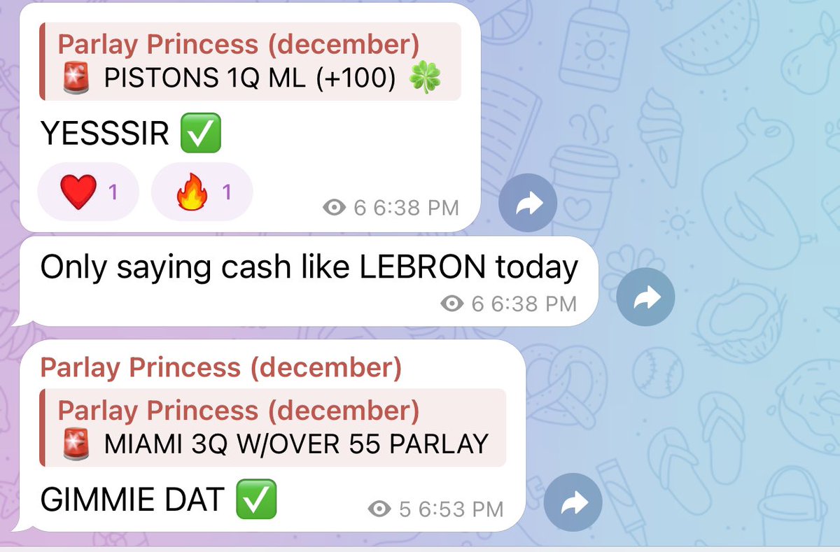 RealBabyBanks's tweet image. In honor of Lebron James birthday I sent out 23 live bets in my telegram chat last night ! We went 16 for 23. All plays were -135 &amp;amp; better! 😏 #GamblingX #liveplays #GamblingCommunity