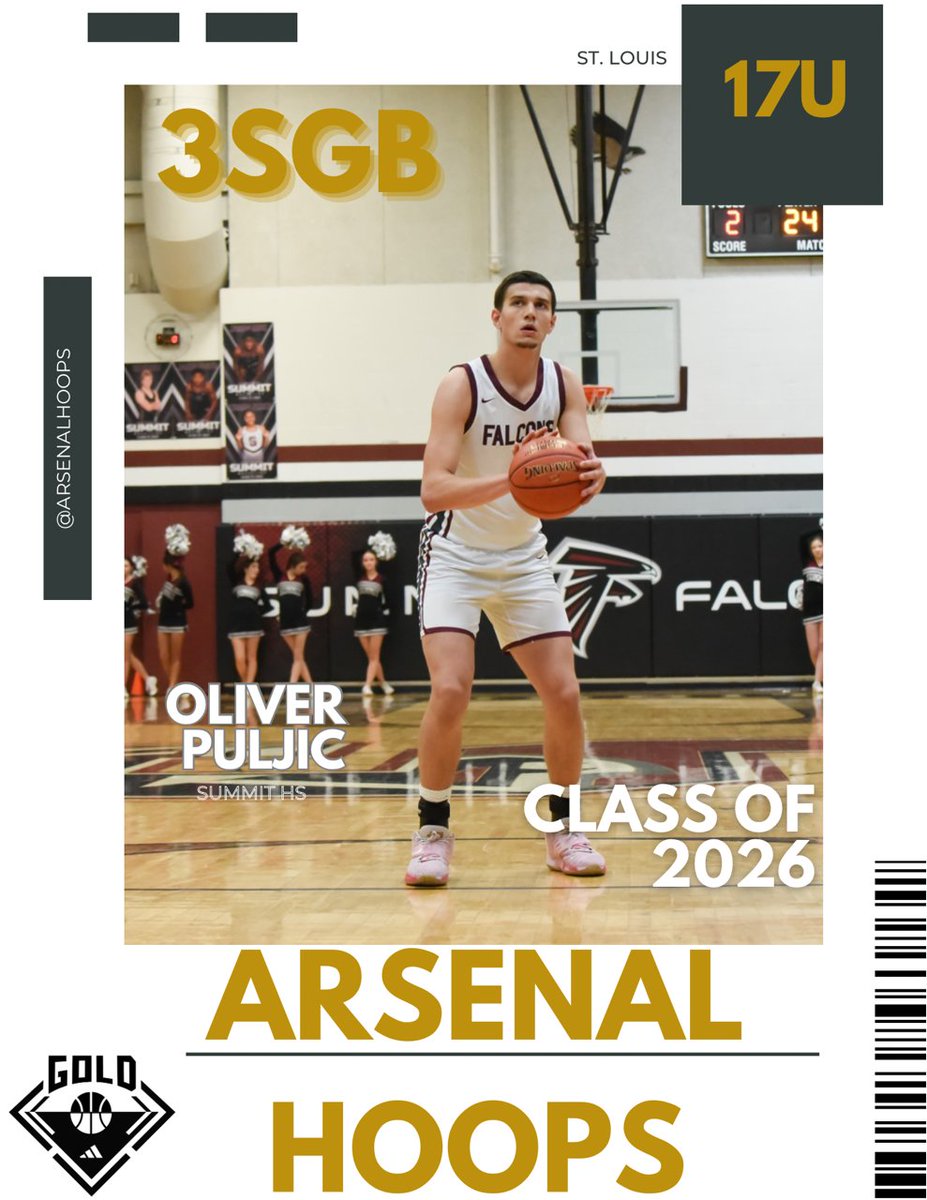 Excited to welcome 2026 Oliver Puljic of Summit to our 17U 3SGB Team! Oliver is ranked #14 per PrepHoops in the MO 2026 Class and will continue to move up the rankings. Excellent athlete avg a Double-Double this season. /// Welcome back Big O! ///