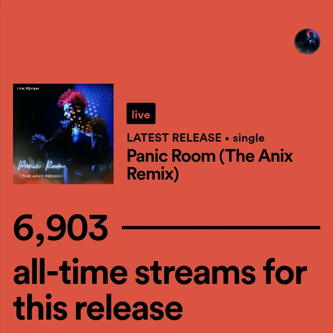 All eyes on... YOU!
Because you rock!
2 days in and Panic Room - @theanix remix is almost at 7k streams! 
Mostly,  I hope you are party ready and about to have the best time tonight. Celebrate the old, the new and everything in between. I love you all so much! 
Happy New Year!✨