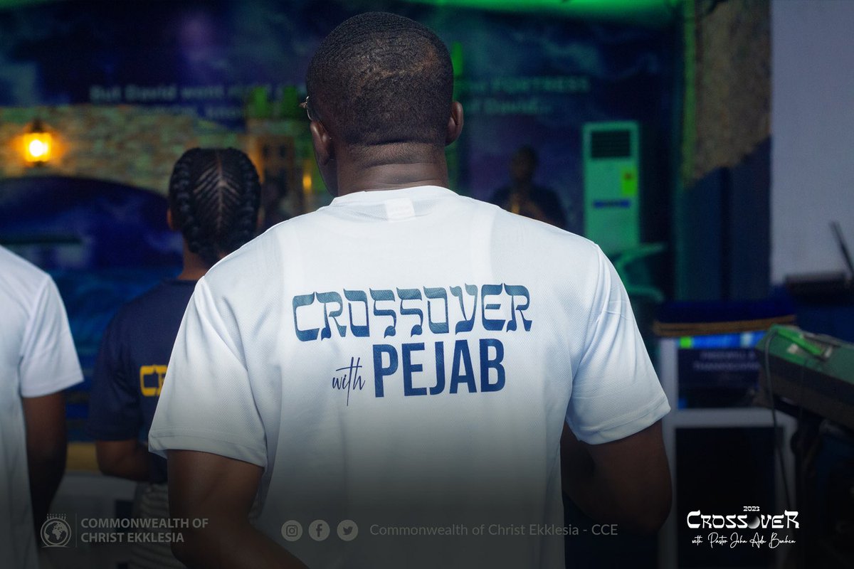 CC_Ekklesia's tweet photo. People of God, the moment is now! Rush to the Fortress and partake in the divine bliss ongoing at #CrossoverWithPEJAB #CCECrossover!
We have received grace that creates room for more! Come on and let’s crossover together! https://t.co/NCjyqE8DDG