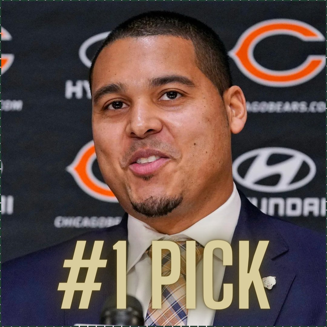 MySportsUpdate's tweet photo. Chicago is on the clock: The #Bears have clinched the No. 1 overall pick in the 2024 NFL Draft. 

That pick is via Carolina from the Bryce Young trade. https://t.co/JZhgreyJgJ