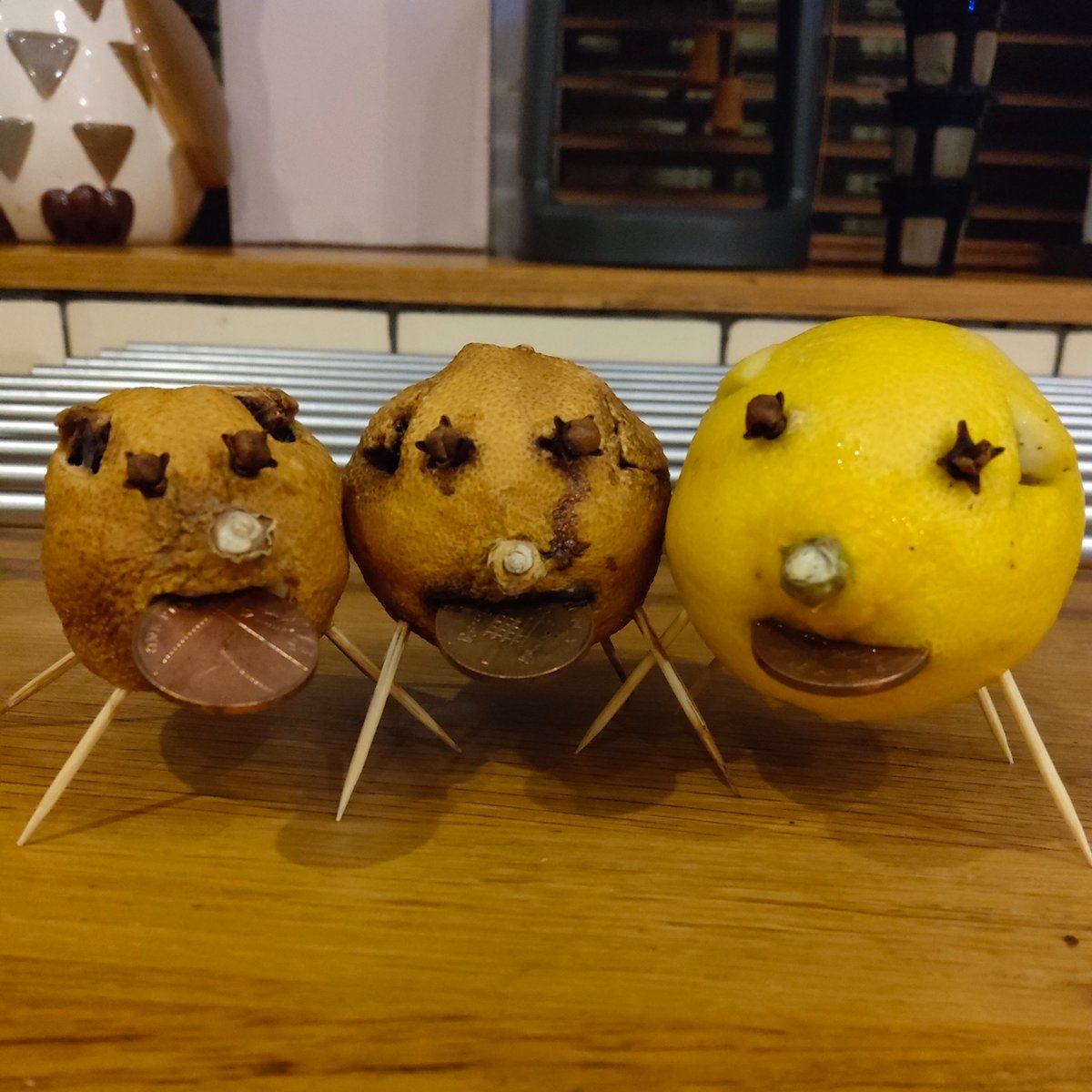 @70s_party we're getting quite the collection now. This year's lucky lemon pig and friends! #luckylemonpig