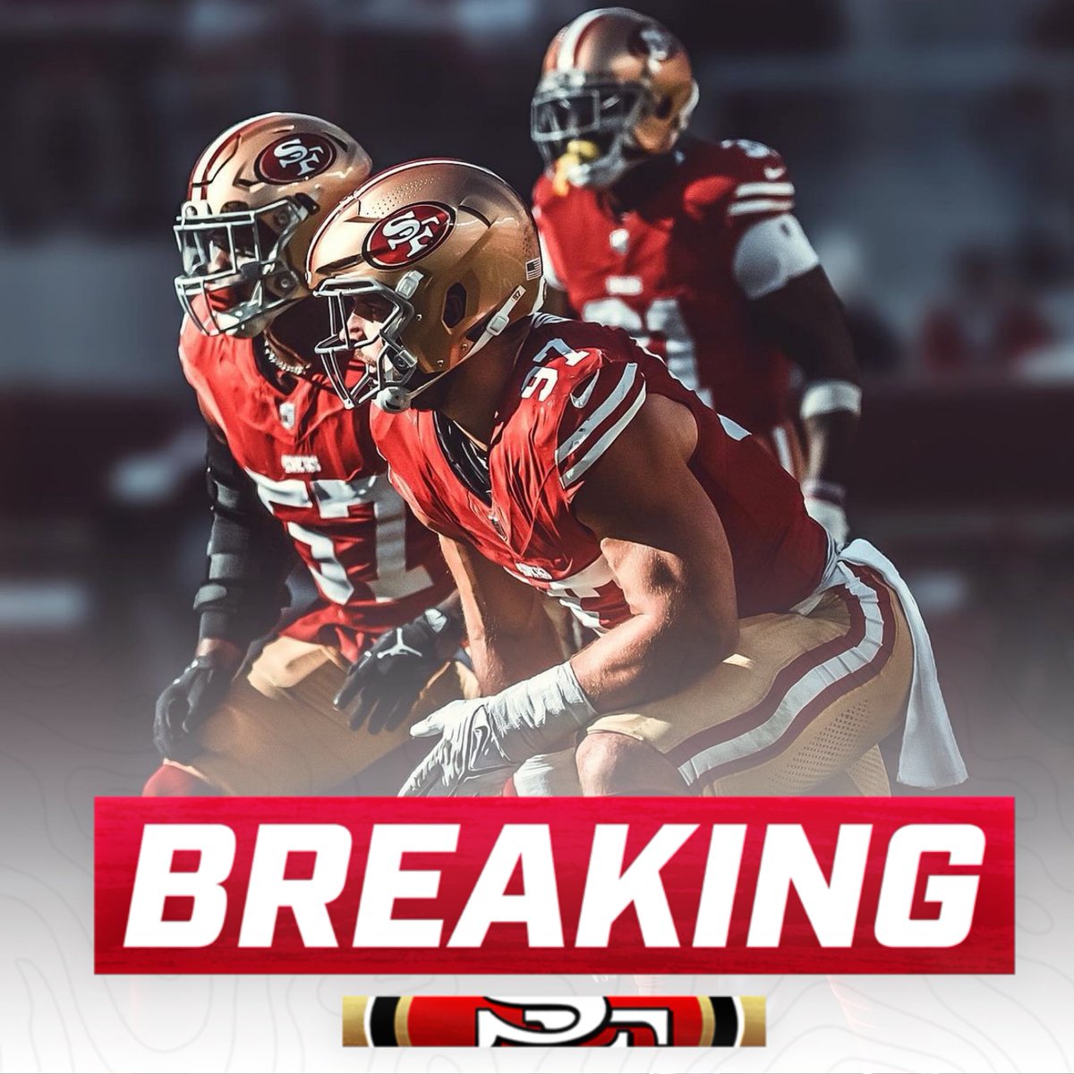 OurSf49ers's tweet photo. The #49ers have clinched the #1 seed in the NFC with The #Eagles loss to AZ ‼️ https://t.co/l9mtEiCv91