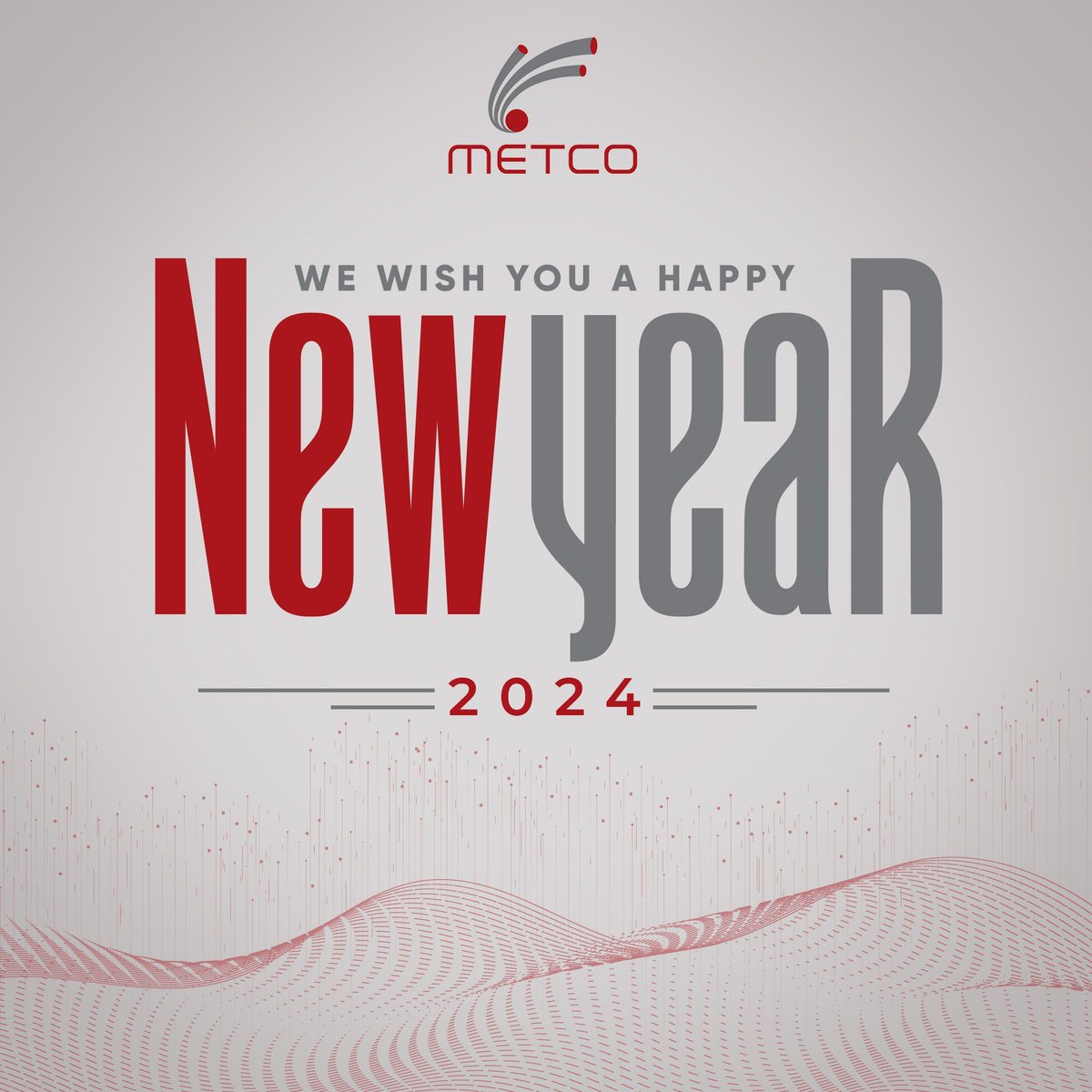 Happy New Year from #METCO ! 

Wishing everyone joy, success, and prosperity in the upcoming year. 

#NewYear #2024 #Kuwait