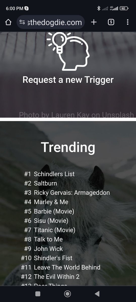 Doesthedogdie? In <a href="/rickygervais/">Ricky Gervais</a> Armageddon? Hahahaha. #HappyNewYear