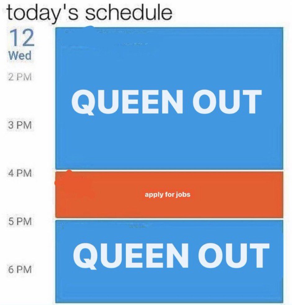 natedotexe's tweet photo. me starting tomorrow https://t.co/48n0d9VGWN