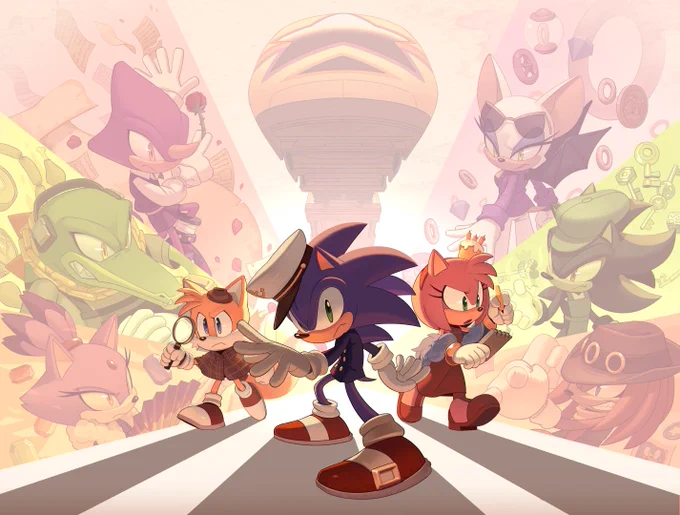 I am SO STUNNED with all the amazing projects I got to be a part of in 2023!I hope all of you look forward to whatever comes next! Here's to another year running with the blue blur! 