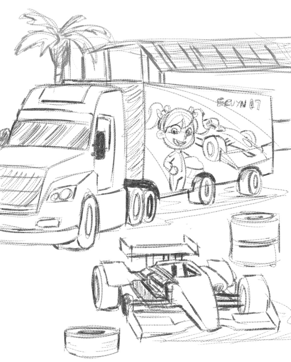 Sawyer_Sparks's tweet photo. Excited to roll into 2024 with our first children’s book Sevyn The Racer. Featuring a girls dream to be a racecar driver. Through the story she learns that with dedication anything is possible. Currently in production will be available online and at the track! https://t.co/x7NOsiCIEF