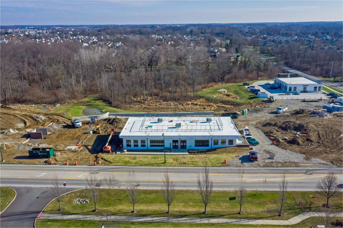 ChristoffGroup's tweet photo. Aerial View of Hondros Building  @ Hondros Crossing Project https://t.co/6JsYF5rWrw