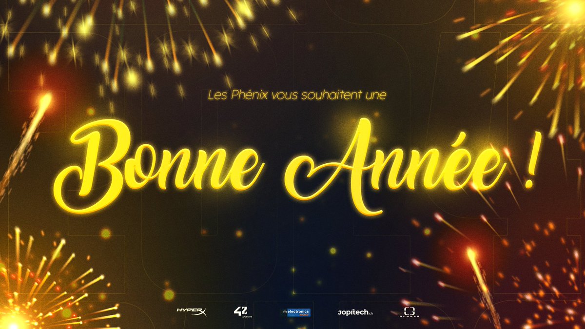 #2024🎉

Une année se termine pour nos phénix ! 
Merci à tous le staff pour votre implication cette année 💪, et merci à tous les gens qui nous soutiennent depuis plus de 5 ans 🎂

De nouveaux projets arrivent, et nous sommes impatients de pouvoir partager tout cela avec vous 🤩