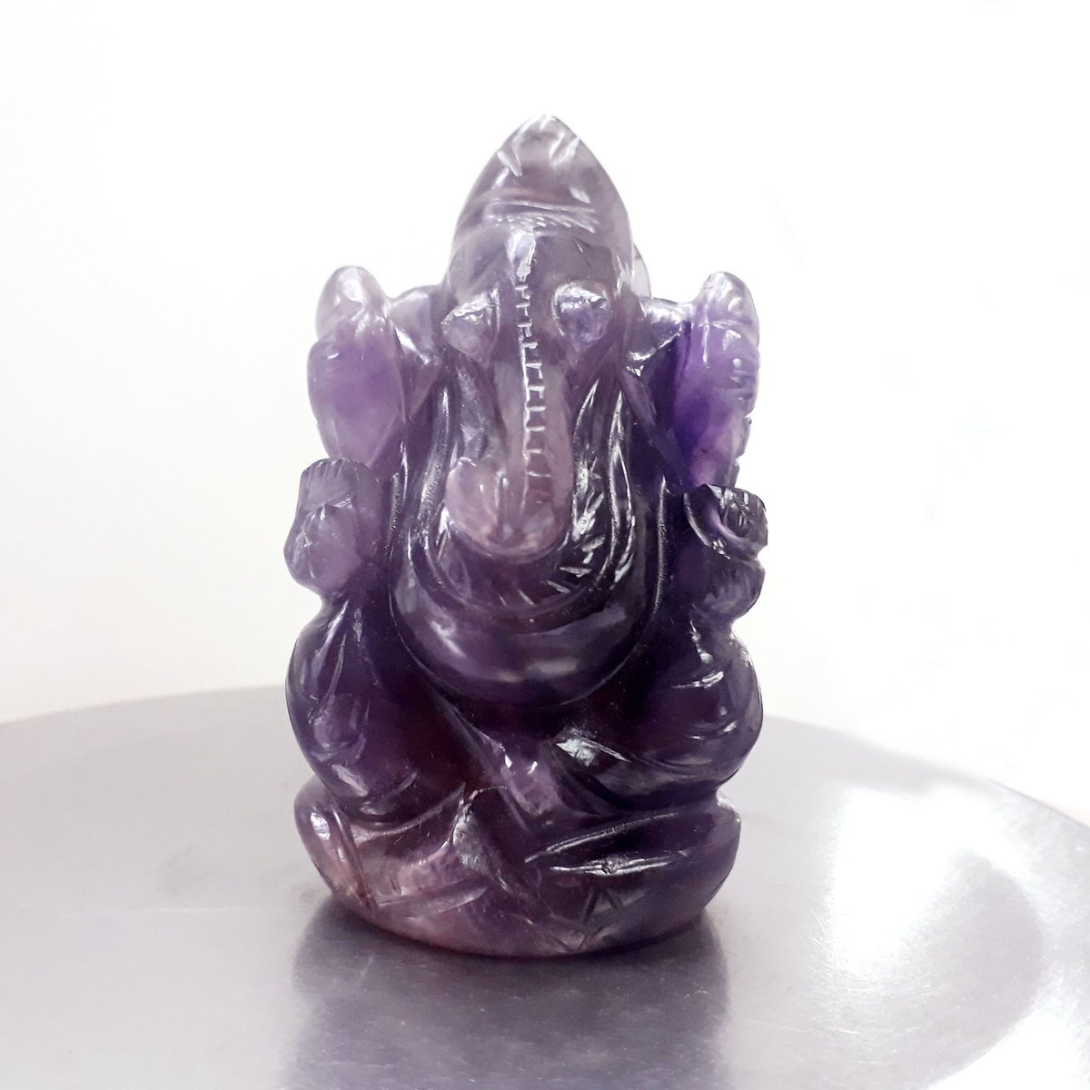 AgarwalAnushth's tweet photo. Natural Amethyst Carved gemstone Ganesha Figurine
Length : 3.25 in /Width : 1.75 in / Weight : 158 gram
https://t.co/hHsM11V4Lw
#amethyst #ganesha #idol #ganpati #spirituality #peace #strength #protection #crystals #reiki #healing #god #manifestation #meditation #crystalhealing https://t.co/DZflP90F29
