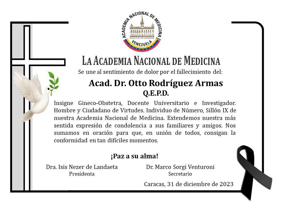 Academia Nacional de Medicina de Venezuela tweet media