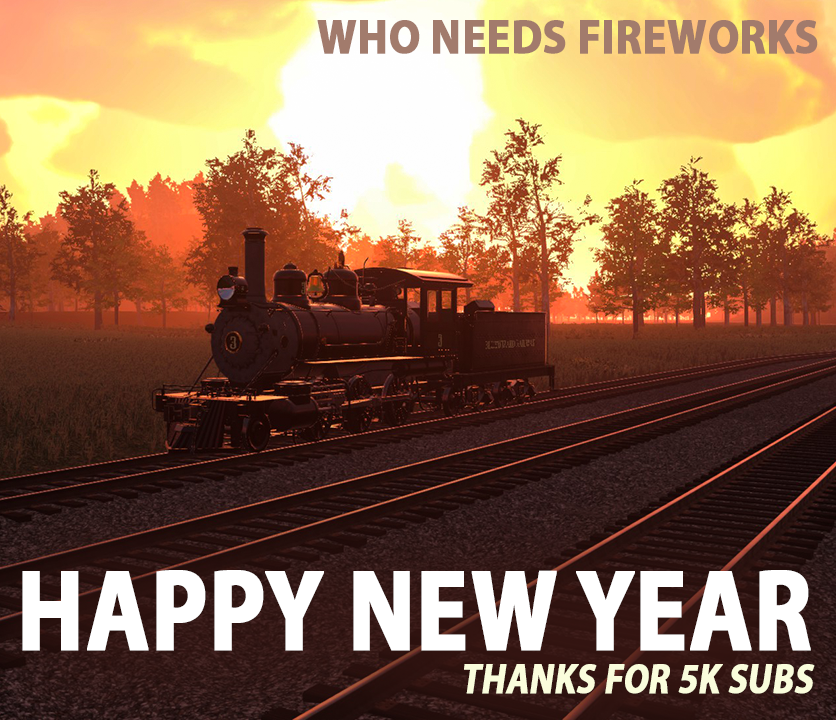 BlueWizardTV's tweet photo. Happy New Year everyone. 

Lets all forget 2023 happened. It was all a bad dream. We just ate a little too much cheese before bed.

Come and say hello at https://t.co/BwgnBCSwPl 
And I might even say hello back. Ya never know.

#HappyNewYear #NewYear2024 #railroader https://t.co/CccezC4JJF