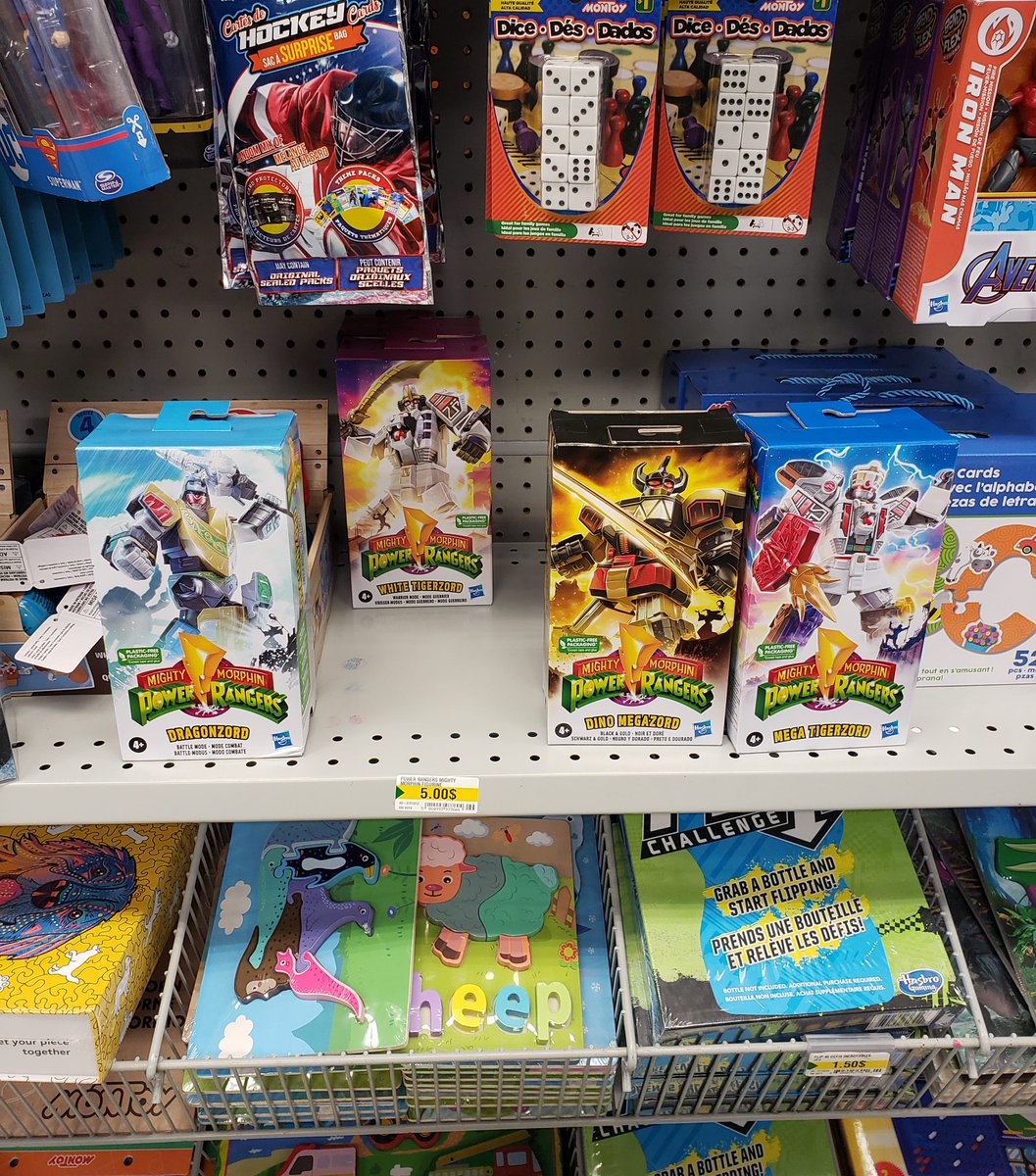 cfcmmpr's tweet photo. Retro Megazords VHS at Dollarama.
#PowerRangers https://t.co/RAICMYRTTc