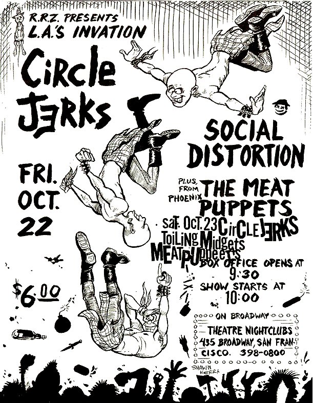 SurfThrash's tweet photo. Artwork by Shawn Kerri #Punk https://t.co/9fynETALe9