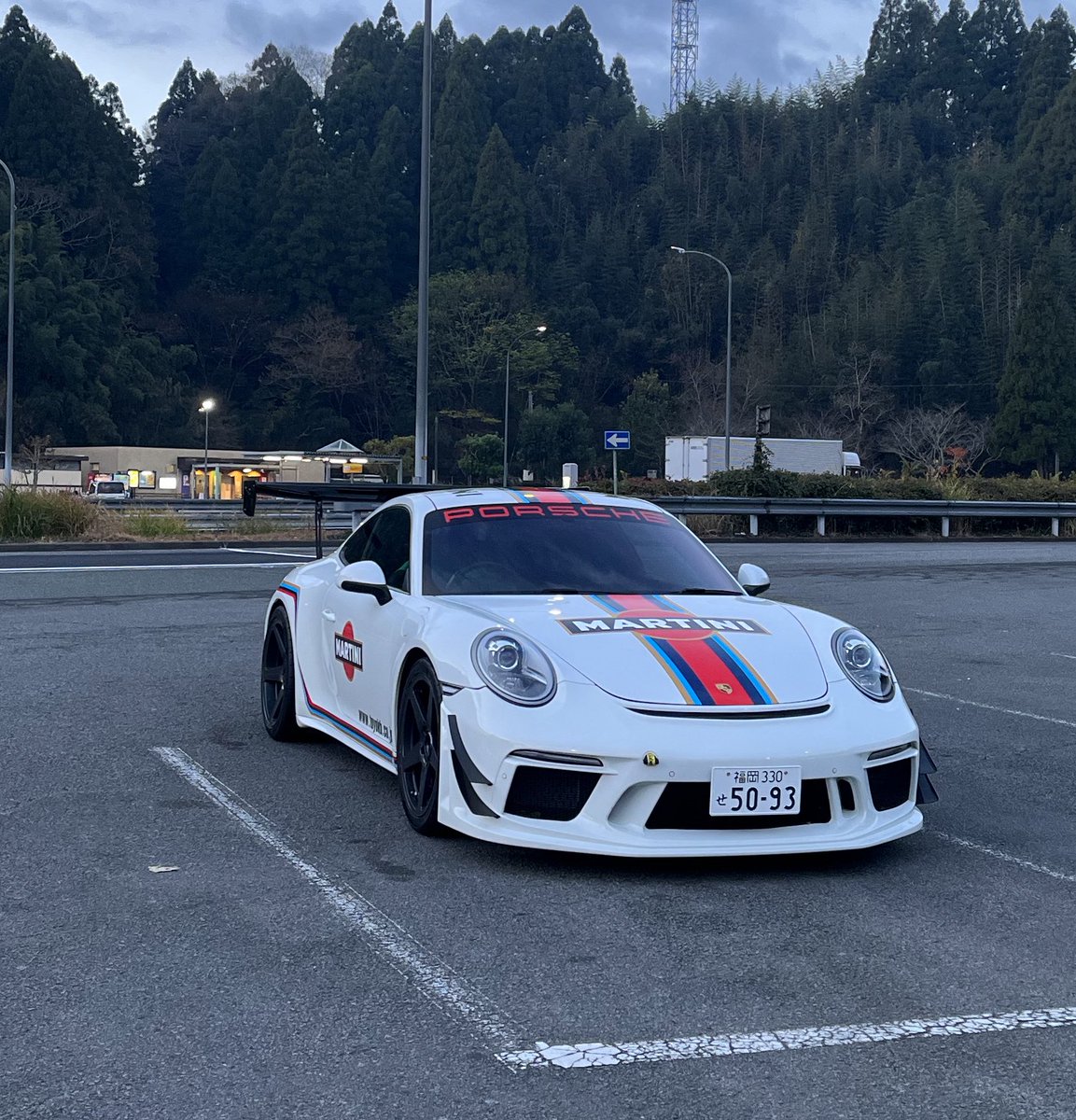 huracan1519's tweet photo. 昨年2023年は猛暑と911の足回り不調によりオートポリスなかなかいけませんでした。

今年は正月明け行きます。今年まずは7秒台！ https://t.co/7yOl2X463E