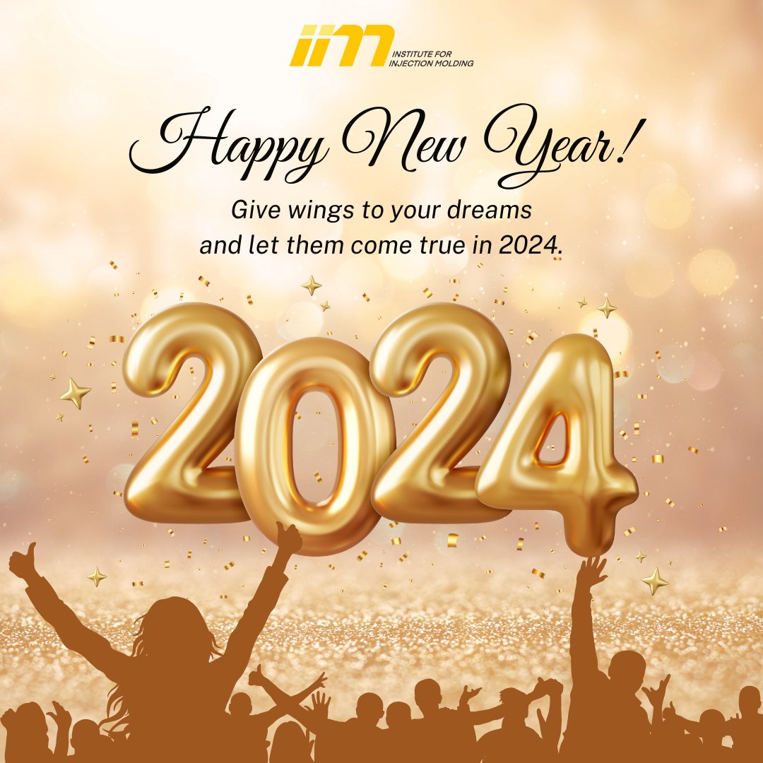 Wishing you a year filled with molding success and manufacturing achievements!🎉May 2023 bring innovation, growth, and endless possibilities to your plastic endeavors.

Cheers to a Happy New Year!🎉🎊🎉

#NewYearSuccess #HappyNewYear #newyear2024 #PlasticInnovation #iimolding