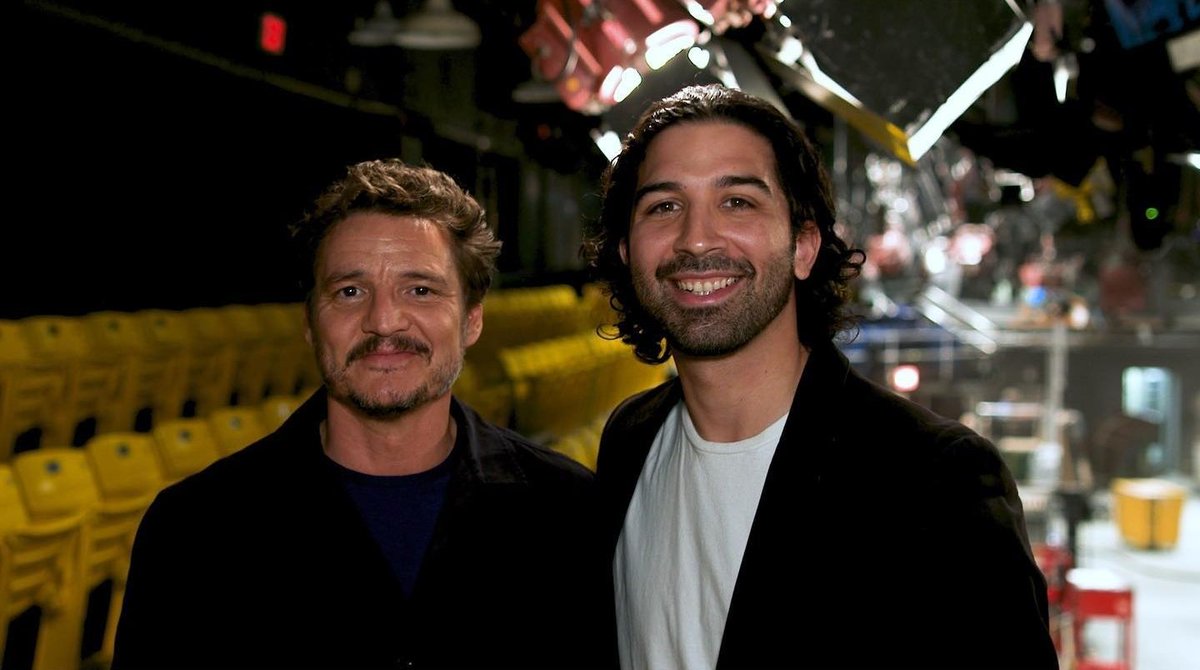 NEW: Photo of Pedro Pascal two days before hosting SNL in February 2023 (via mariopeguero on instagram)