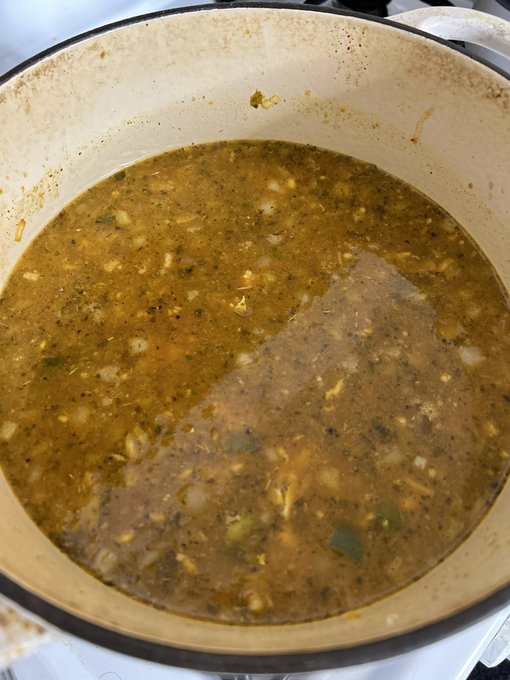 When sick, make soup! I feel like trash but I&rsquo;m taking it as a sign that my body is getting rid of everything