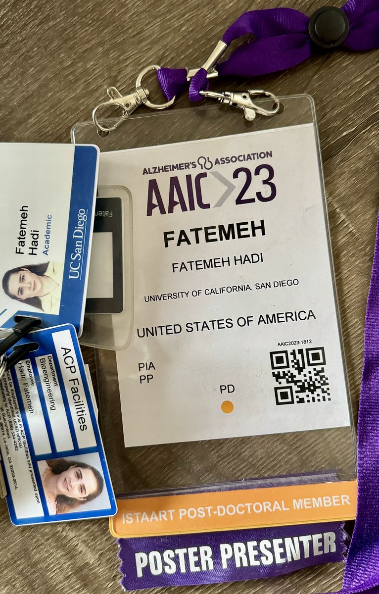 I honored to have a scientific year (2023) with a therapeutic project for Alzheimer's disease, working with UCSD colleagues, finding new friends, attending in AAIC 2023 with presenting poster, and papers under progress. Looking forward to seeing 2024! Happy new year everyone!