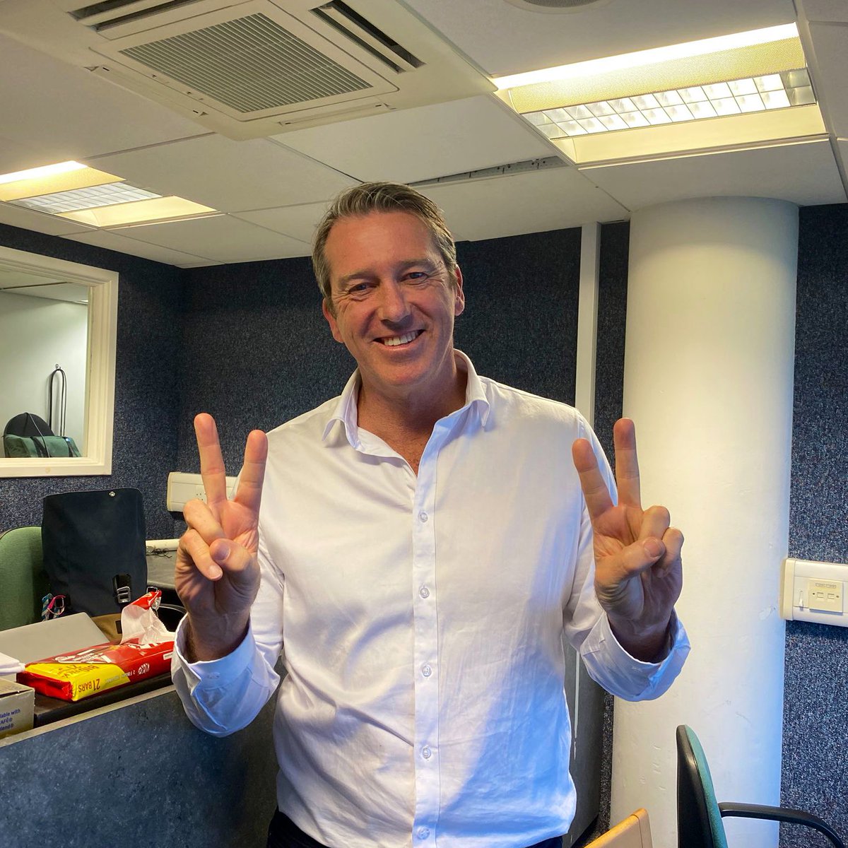 TMS Photos of 2023: Number 27. @glennmcgrath11 has to accept that his 5 nil Ashes prediction had gone wrong. #bbccricket #tmsphotosof2023