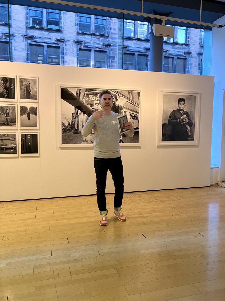 DennistounStyle's tweet photo. @Stephen6112 Great shout! I went to the exhibition and then the chat session with Simon - absolutely brilliant! #govanhill #simonmurphy https://t.co/Ros4Zphw1G