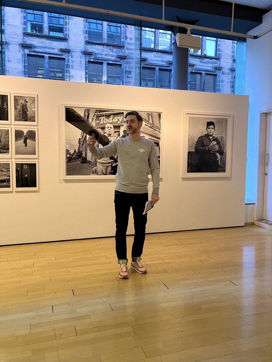 DennistounStyle's tweet photo. @Stephen6112 Great shout! I went to the exhibition and then the chat session with Simon - absolutely brilliant! #govanhill #simonmurphy https://t.co/Ros4Zphw1G