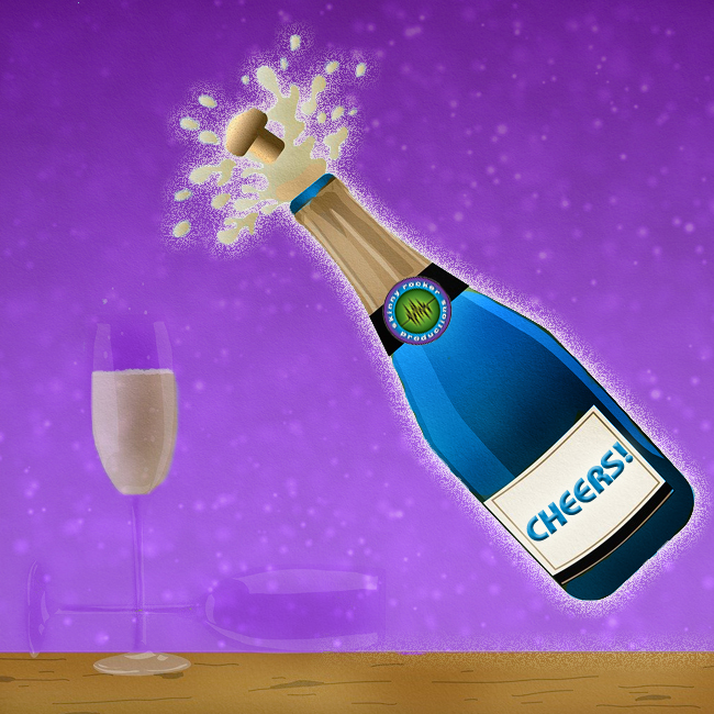 SkinnyRockerPro's tweet photo. While MANY will head out for an evening of #NewYearEve merriment, rest assured the Skinny Rocker Family – including the beloved #ProductionPups – will be popping the cork on 2024 from the safety & comfort of their Skinny Rocker enclave...accompanied by some tasty treats & tunes! https://t.co/K2VKOaLZsX