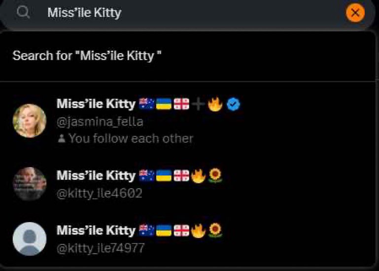 jasmina_fella's tweet image. 🔥 #Fellas and supporters !!! Fake Missile Kitty accounts x 2 incoming to steal donations from my collections ! I am @jasmina_fella . Any others are fake/ copycat accounts !
🔥Please REPORT/ BLOCK/ REPOST!! 🔥🔥 #WarScam #NAFOarticle5