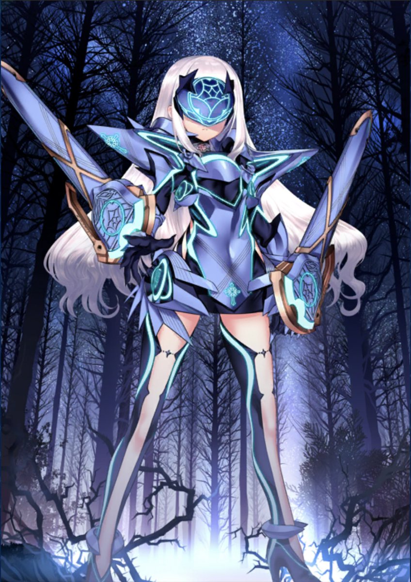 dailybbsummer's tweet photo. Fact 453: while LB6 is very good, it never answered the real question. How does Melusine see with a solid piece of metal over her eyes? #Melusine #FGO #BBfacts https://t.co/NQRtl9u9oS