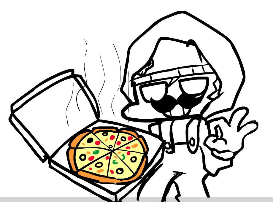 FunkConsTeam's tweet image. Dasher's daily doodle (Happy New Year version) :
Mama mia-