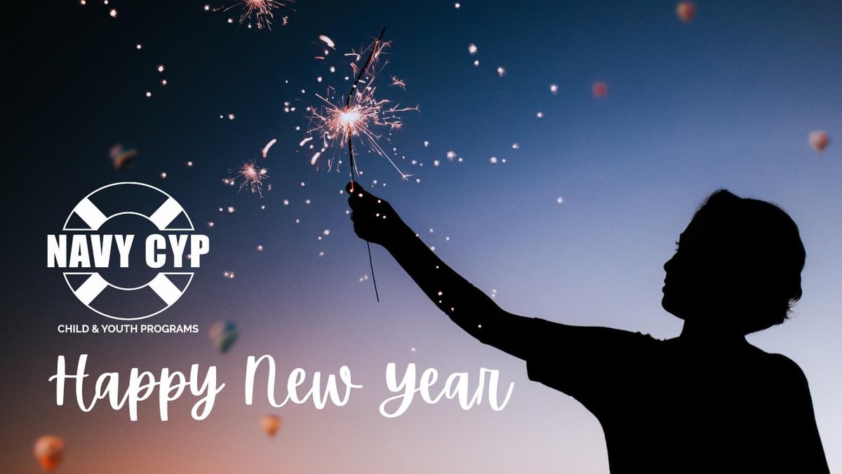 Happy New Year from all of us at Navy Child & Youth Programs! 🎇