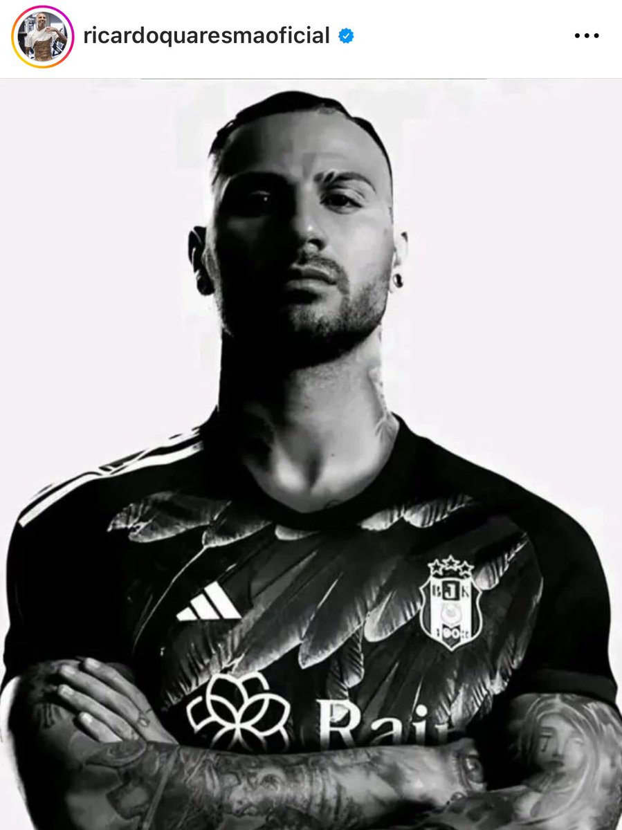 Quaresma'nın paylaşımı.