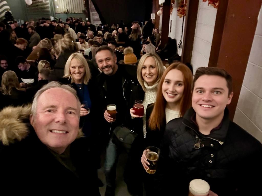 Family night out in @TALKINGTIDES for NYE! Lovely place! 🥂❤️