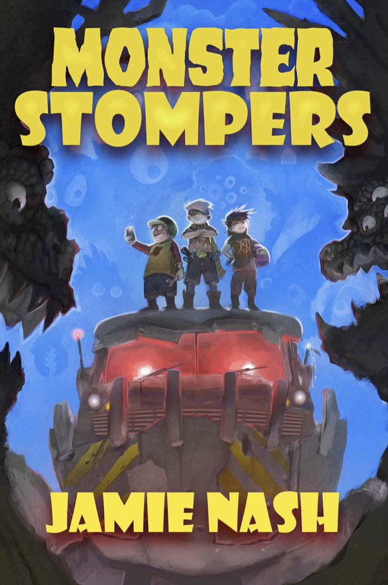 Monster Stompers is a Kaiju Novel by <a href="/Jamie_Nash/">Jamie Nash</a>.

SEVENTH GRADE IS ROUGH ... HOMEWORK.... MAKING FRIENDS... BATTLING GIANT MONSTERS!
Everyone's on edge when massive creatures are sighted lurking deep in the Pacific. But smooth-talking—
amazon.com/MONSTER-STOMPE…