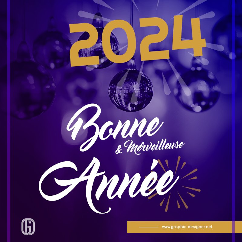 GraphiqDesigner's tweet photo. Bonne et merveilleuse année à tous ! https://t.co/ZYKmPJHBGF