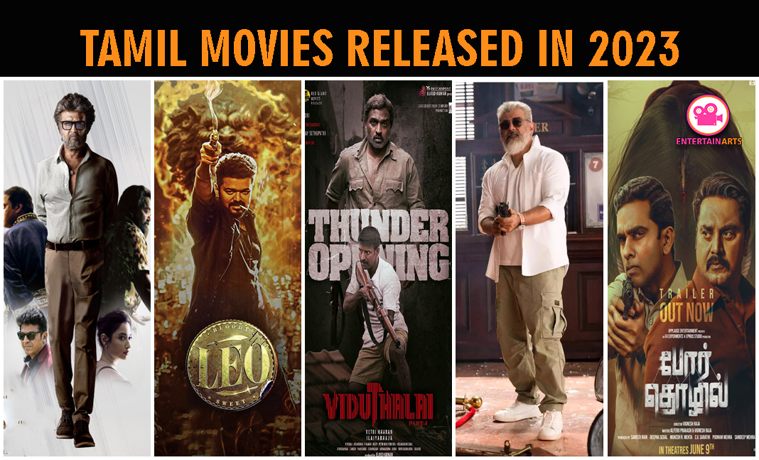 #TamilMovies Released in 2023 

Link: youtu.be/pKzdfvs1_QE 

#Kollywood #KollywoodCinima #Tamil #TamilNadu #TamilCinema #CinemaNews #MovieReview #CINEUPDATE #Cinema #CinemaUpdate #movies #MovieTalkies #CinemaUpdates #tamilmovie #cinemakaaran  #GOAT #TheGreatestOfAllTime