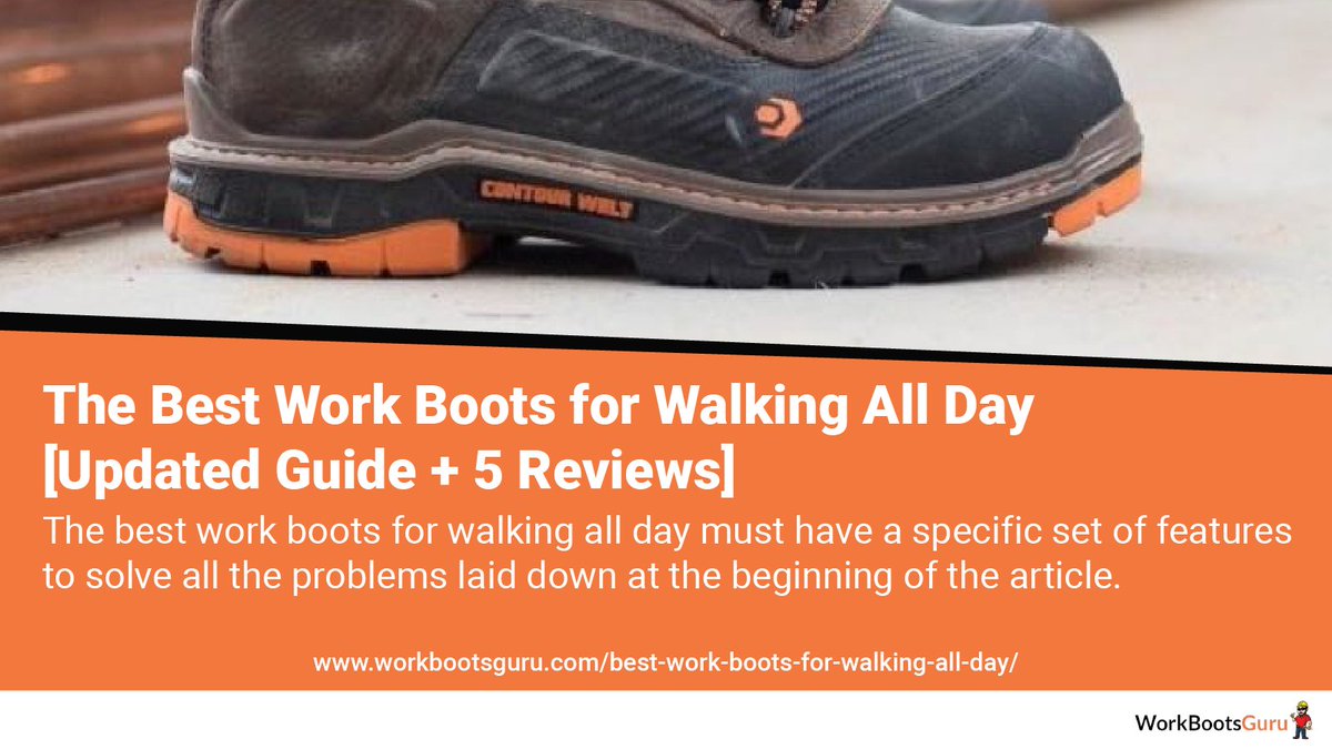 The Best Work Boots for Walking All Day [Updated Guide + 5 Reviews]

Read more: workbootsguru.com/best-work-boot…

#WorkBoots #SafetyFootwear #Workwear #WorkBootLife #WorkBootStyle #BootLover #DurableBoots #ComfortableBoots #BootsOfTheDay  #BootsForWork #WorkBootEssentials