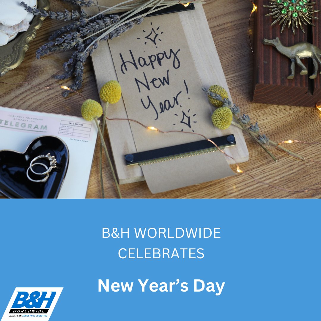 Happy New Year! 🎉 Here's to fresh starts, new adventures, and a year filled with joy and success! ✨ 

#Hello2024 #NewYear #BHWorldwide #BestInClass #Logistics #FreightForwarding #Aerospace #AerospaceIndustry #Aviation #AviationIndustry #WeAreAviation #Network 🌐