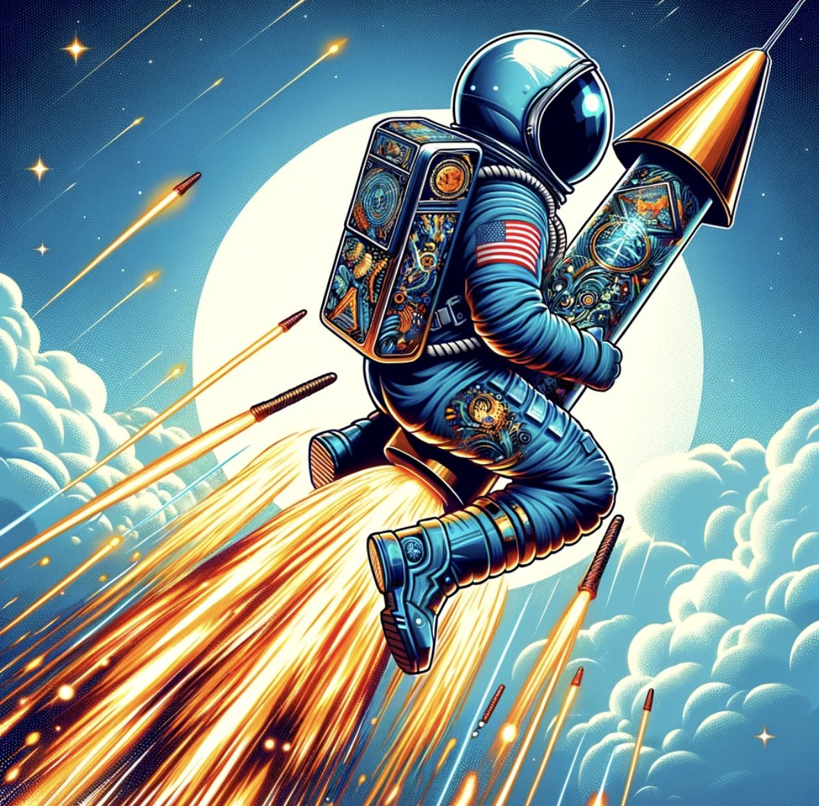 Happy 2024 from <a href="/ArbiPegs/">ArbiPegs (💙,🧡)</a>! 💙🧡 Wishing everyone a year filled with luck, joy, and memorable moments. Let's make this year our best one yet! #Arbitrum #Arbinauts 👩🏽‍🚀