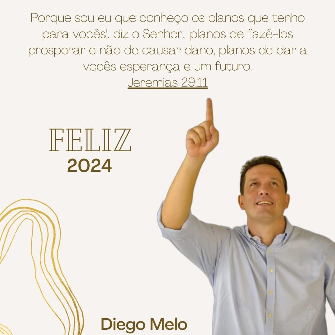 Que Deus abençoe vc e sua família em 2024 com muita graça, paz, saúde e felicidades.