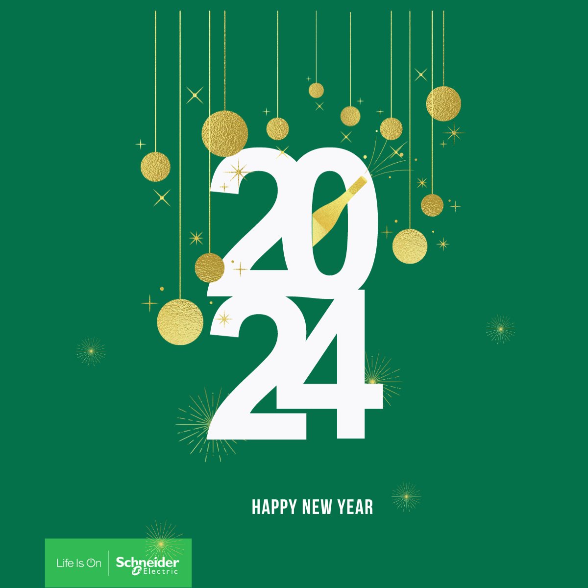 SchneiderAfrica's tweet image. Here's to a bright and successful year ahead! 🎉✨#SchneiderElectric #LifeIsOn #HappyNewYear