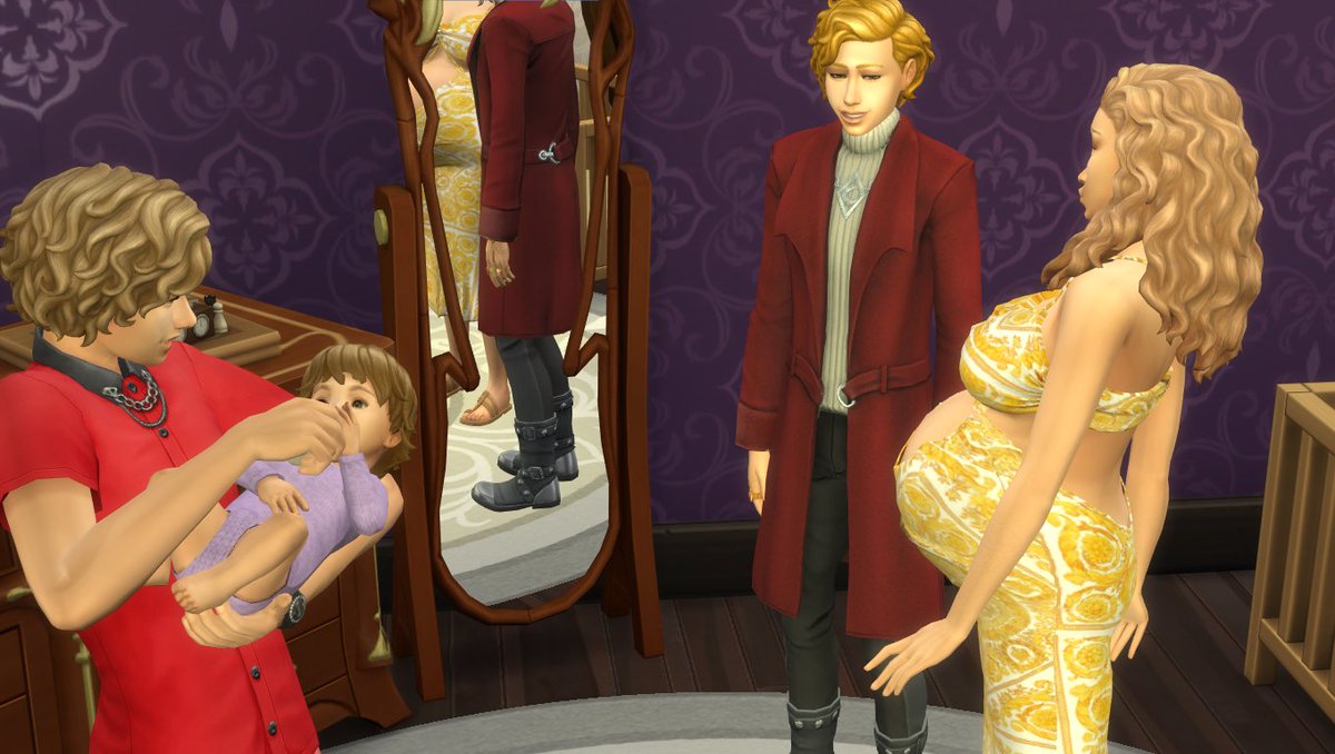 CeriseMily's tweet photo. Cuando otro #Morgin aparece XD
#Sims4 https://t.co/feUOvhn2cY